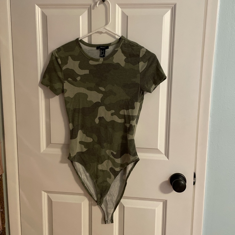 Camo bodysuit!